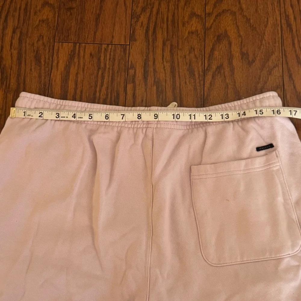 Pacsun Men’s Mauve Colorblock Fleece Volley Sweat Shorts | Size Medium - Picture 9 of 11